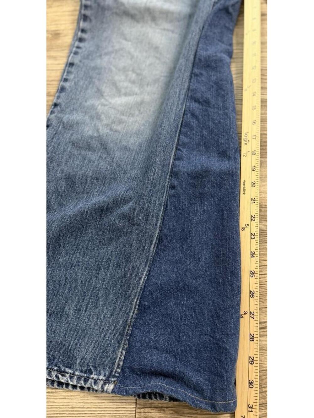 Tony Hawk vintage Y2K style baggy wide-leg jeans Customs** 36x31 - Picture 8 of 8